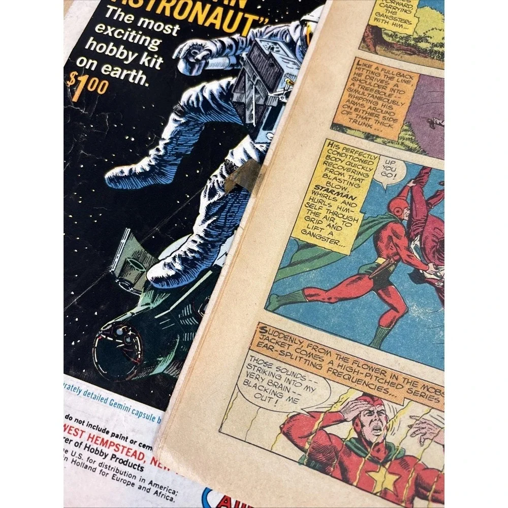 Vintage DC Comics Mixed Lot (2) – Bomba‎ the Jungle Boy + Starman & Black Canary